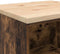 vidaXL - Garagekast - 60x51x85 - cm - massief - grenenhout - gerookt - eiken