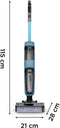 Rowenta X-Clean 2 GZ2271 - 2-in-1 vloerreiniger - Stofzuigt en dweilt - Lichtgewicht 1,1 kg