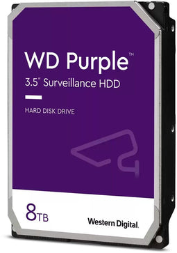 WD Purple - HDD - 8TB - 256MB cache - 215MB/s (1x)