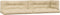 vidaXL - Palletkussens - 5 - st - stof - beige