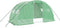 vidaXL Tuinkas - Stalen frame - 8 m² - 4x2x2 m - Groen