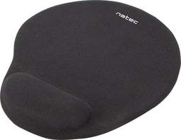 Natec Marmot - Muismat - Ergonomische Polssteun - Zwart