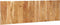 vidaXL - Hoofdbord - 160 - cm - massief - acaciahout