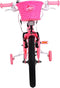 Volare Ashley Kinderfiets - Meisjes - 16 inch - Roze/Rood - Twee Handremmen