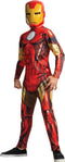 Avengers Assemble - Verkleedpak - Iron Man jumpsuit met masker - Kinderen maat 128