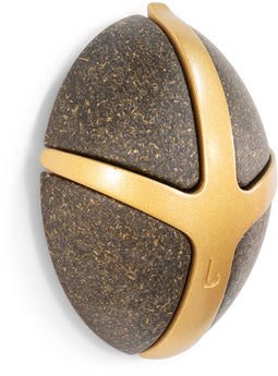 SPINDER DESIGN TICK BIO Wandkapstok - Bio / Goud