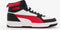PUMA Rebound JOY - Hoge sneakers - SoftFoam+ inlegzool - White/ForAllTimeRed/Black - Maat 45