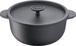 Tefal Tradition E22546 - Gietijzeren braadpan 24 cm - Slow cooking - Zwart