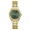 Guess GW0033L8 Cosmo - Horloge - Staal - Goudkleurig - Groen