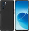iMoshion Hoesje Geschikt voor Oppo Reno 6 Pro 5G Hoesje Siliconen - iMoshion Color Backcover - Zwart