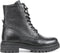 PS Poelman Mink - Veterboots - Tumbled leer - Zwart - Maat 42