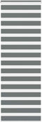 vidaXL - Zebra - rolgordijn - 90x200 - cm - stofbreedte - 85,9 - cm - donkergrijs