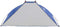 vidaXL - Strandtent - 268x223x125 - cm - 185T - polyester - azuurblauw