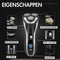 Sansbeauté® S1111 - 2-in-1 Scheerapparaat - Nat & Droog - Precisietrimmer - Waterproof
