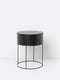 FERM LIVING - Plant Box - Round - zwart