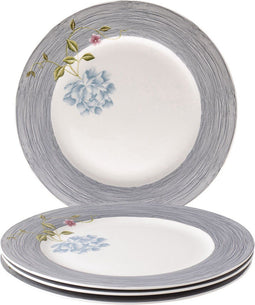 Laura Ashley Heritage Collectables Borden set van 4 - Dinerborden - Ø 26cm - Midnight Pinstripe