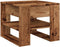 vidaXL - Salontafel - 55,5x55x45 - cm - bewerkt - hout - oud - houtkleurig