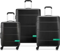Delsey Paris x United Colors Of Benetton - Kofferset Now - 3 delig - Cabinekoffer 55 cm 34L + Ruimbagage 66 cm 65L