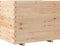 vidaXL - Plantenbak - 90x60x72 - cm - massief - grenenhout