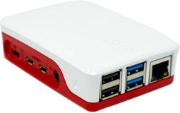 Raspberry Pi - 5 Behuizing - Verbeterde thermische eigenschappen - Rood/Wit