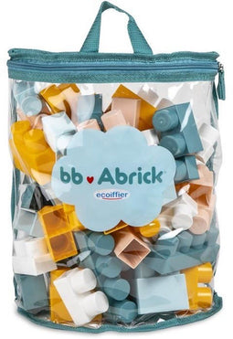 écoiffier BB Abrick - Halvemaanzak - Constructiespel - 60 stukjes - Veelkleurig