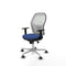 Piqueras y Crespo 1D086G0 - Bureaustoel - Verstelbare hoogte met armleuning - Marineblauw