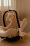 Little Dutch - Activiteiten Hangers Newborn Naturals - Zachte rammeltjes en texturen - Wit Beige Geel