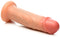 JOCK - Real Skin Vibrerend Dildo - 20 cm & Lichtkleurig