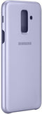 Samsung Galaxy A6+ - Wallet Cover - Auto-wake functie - Violet