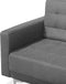 ABERDEEN - Chesterfield fauteuil - Grijs - Polyester