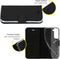 Accezz Wallet Softcase Bookcase - Samsung Galaxy S21 FE - 3 pashouders - Zwart