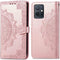 imoshion Hoesje Geschikt voor Oppo A77 Hoesje Met Pasjeshouder - imoshion Mandala Bookcase - Rosé Goud