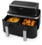 Nedis Digital Double Air Fryer - 2 x 4.2 l - 10 kookprogramma's - 2600 Watt (2 stuks)