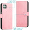 iMoshion Hoesje Geschikt voor Samsung Galaxy A22 (5G) Hoesje Met Pasjeshouder - iMoshion Luxe Bookcase - Roze