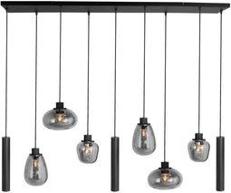 Steinhauer Reflexion 3796ZW - Hanglamp - Hoogteinstelbaar - Zwart