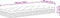 vidaXL - Pocketveringmatras - middelhard-plus - 90x190 - cm - Single - Size