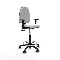 Piqueras y Crespo B1D01RP - Bureaustoel - Hoogteverstelbaar met armleuning - Wit