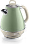 Ariete 2869 - Vintage Waterkoker - 2000W 1.7L - Blauw met Crème
