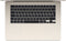 Apple MacBook Air (2024) - Laptop - M3 8-core 8GB RAM 256GB SSD AZERTY - Beige