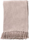 Dutch Decor - JUNE - Plaid van katoen 140x180 cm Pumice Stone - beige - Deken