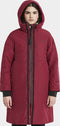 Didriksons AINO - Gewatteerde parka - Ademend - Ruby rood (2022)