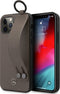 Mercedes - Geschikt voor iPhone 12 / Geschikt voor iPhone 12 Pro - Leren Backcover hoes met Handstrap - Bruin