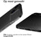 iMoshion Hoesje Geschikt voor iPhone 13 Mini Hoesje Siliconen - iMoshion Carbon Softcase Backcover - Zwart