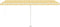 vidaXL - Luifel - handmatig - uittrekbaar - met - LED - 500x300 - cm - geel - en - wit