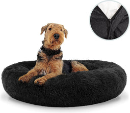 Behave Hondenmand Deluxe - Donutmand - XXL - 100 cm - Wasbaar - Zwart