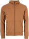 Stanno Base Hooded Full Zip Sweat Top - Capuchontrui met rits - Bruin - Maat 140