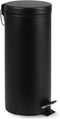 BRASQ PB130 - Pedaalemmer 30 Liter - Zwart poedercoated RVS