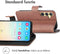 iMoshion Hoesje Geschikt voor Samsung Galaxy S24 Hoesje Met Pasjeshouder - iMoshion Luxe Bookcase - Bruin