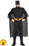 Batman Deluxe - Kostuum - Volwassenen - M - gespierde borstkas cape riem