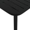 vidaXL - Tuintafel - 80x80x71 - cm - staal - antracietkleurig